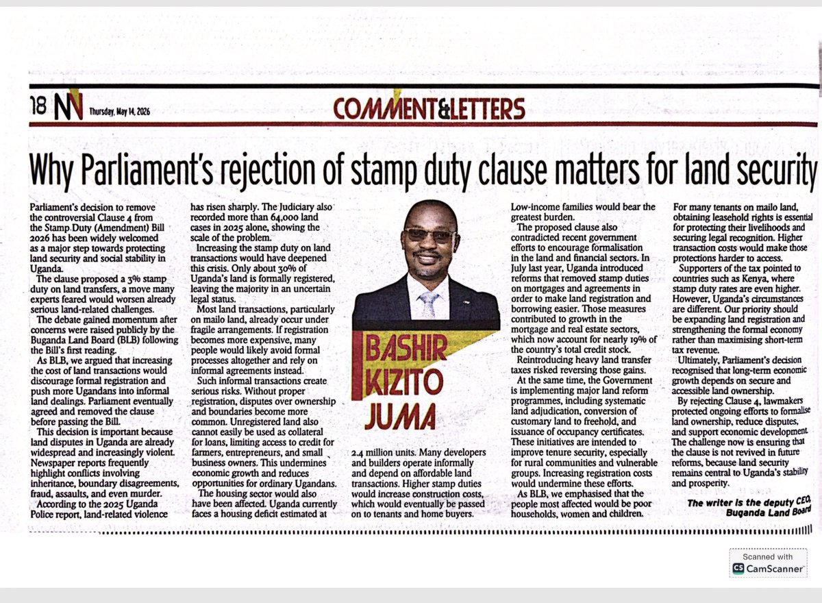 Buganda Land Board tweet media