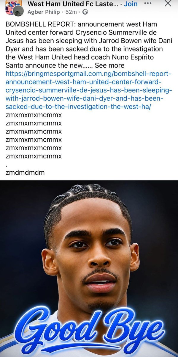 𝙒𝙀𝙎𝙏 𝙃𝘼𝙈 𝙍𝙀𝙋𝙊𝙍𝙏 tweet media
