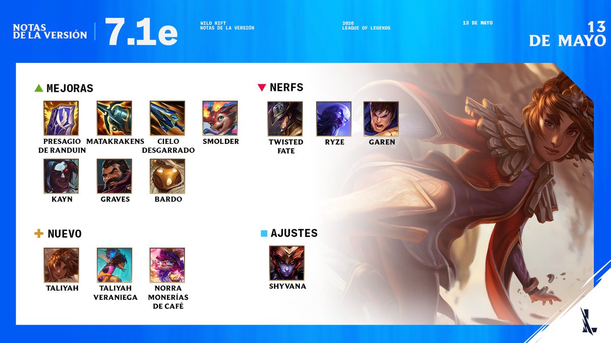 League of Legends: Wild Rift LATAM tweet media