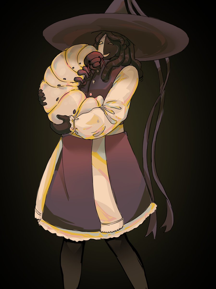 sraczkacore's tweet photo. haha sorry about that anyways heres noli with a grub dressed as a witch #Noli https://t.co/XEOhOYTdcp