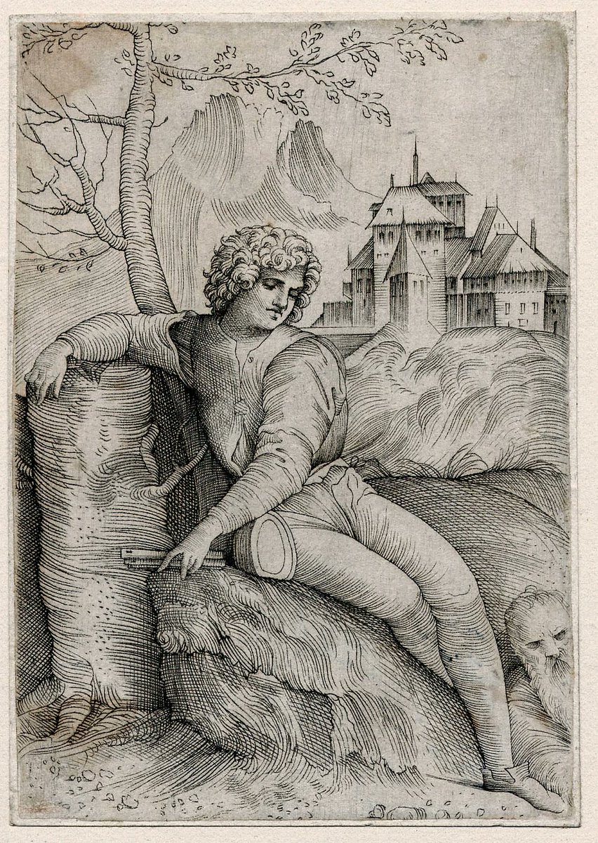 Morghulis2_'s tweet photo. In 1510, Giulio Campagnola, invented stippling.
For 500 years, scientists and illustrators used it to classify the natural world. To pin specimens to a page with precision. To contain things.
One artist in Warsaw just spent 20 years using it to do the exact opposite.
1/8 https://t.co/YVaU4UGsxC