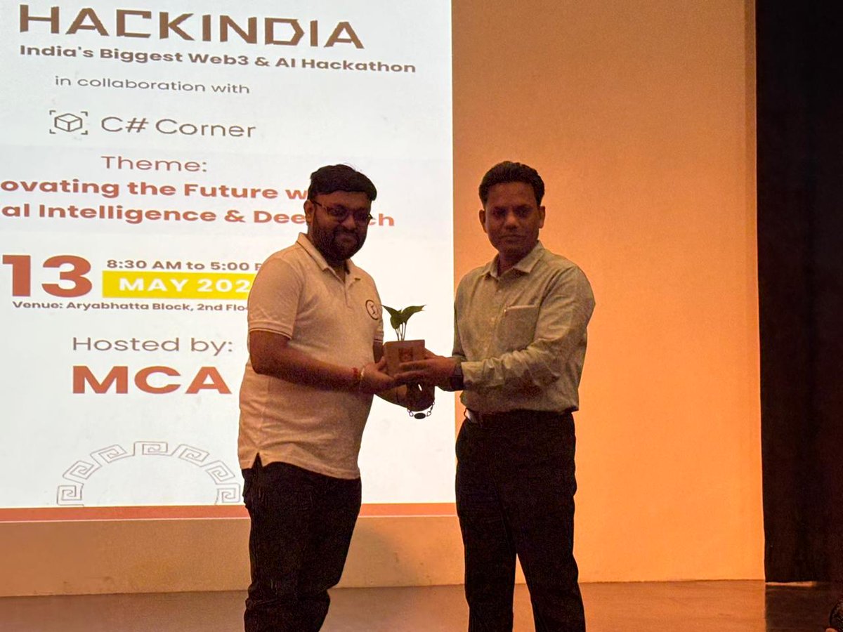 HackIndia tweet media