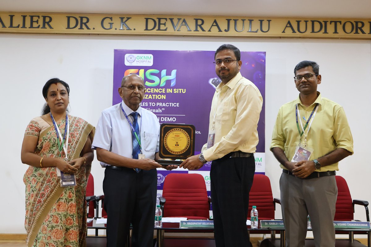 GKNMHospital's tweet photo. 𝐆𝐊𝐍𝐌 𝐇𝐨𝐬𝐩𝐢𝐭𝐚𝐥 successfully organized an 𝐀𝐝𝐯𝐚𝐧𝐜𝐞𝐝 𝐂𝐌𝐄 &amp; 𝐇𝐚𝐧𝐝𝐬-𝐨𝐧 𝐖𝐨𝐫𝐤𝐬𝐡𝐨𝐩 𝐨𝐧 𝐅𝐈𝐒𝐇 𝐌𝐨𝐥𝐞𝐜𝐮𝐥𝐚𝐫 𝐃𝐢𝐚𝐠𝐧𝐨𝐬𝐭𝐢𝐜𝐬.

https://t.co/YW1Ig9xlyo

#FISHWorkshop #GKNM https://t.co/lALUJk8Dsl