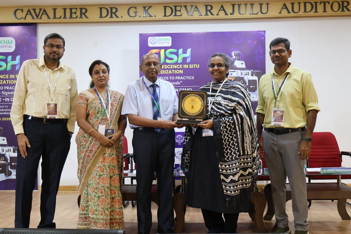 GKNMHospital's tweet photo. 𝐆𝐊𝐍𝐌 𝐇𝐨𝐬𝐩𝐢𝐭𝐚𝐥 successfully organized an 𝐀𝐝𝐯𝐚𝐧𝐜𝐞𝐝 𝐂𝐌𝐄 &amp; 𝐇𝐚𝐧𝐝𝐬-𝐨𝐧 𝐖𝐨𝐫𝐤𝐬𝐡𝐨𝐩 𝐨𝐧 𝐅𝐈𝐒𝐇 𝐌𝐨𝐥𝐞𝐜𝐮𝐥𝐚𝐫 𝐃𝐢𝐚𝐠𝐧𝐨𝐬𝐭𝐢𝐜𝐬.

https://t.co/YW1Ig9xlyo

#FISHWorkshop #GKNM https://t.co/lALUJk8Dsl