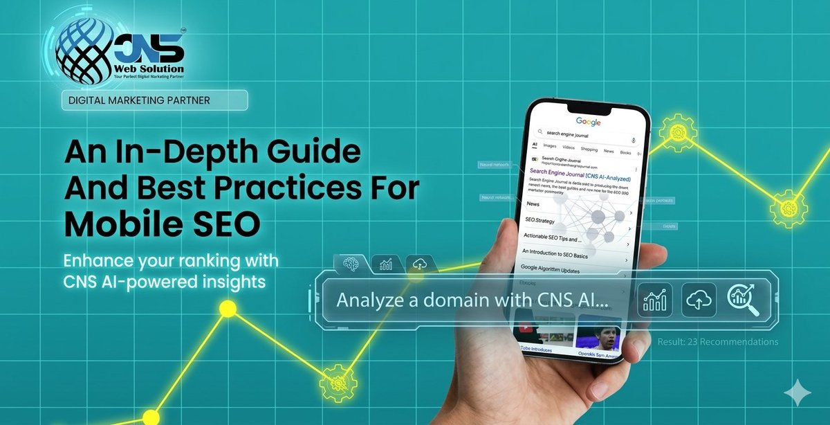 cnswebsolution's tweet photo. 📷 Mobile SEO isn’t optional anymore — it’s the foundation of digital growth.
With users spending most of their time on mobile devices, businesses that optimize for mobile-first search are winning higher rankings, better engagement, and more conversions. 📷📷 https://t.co/pukPzsggGP