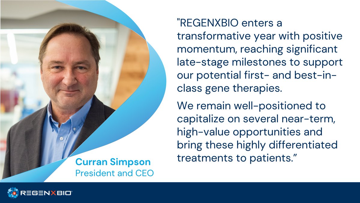 REGENXBIO's tweet photo. REGENXBIO reports first quarter 2026 financial results and operational highlights. Learn more: https://t.co/SJwPpLjZ1m $RGNX https://t.co/biT5BJqS1v