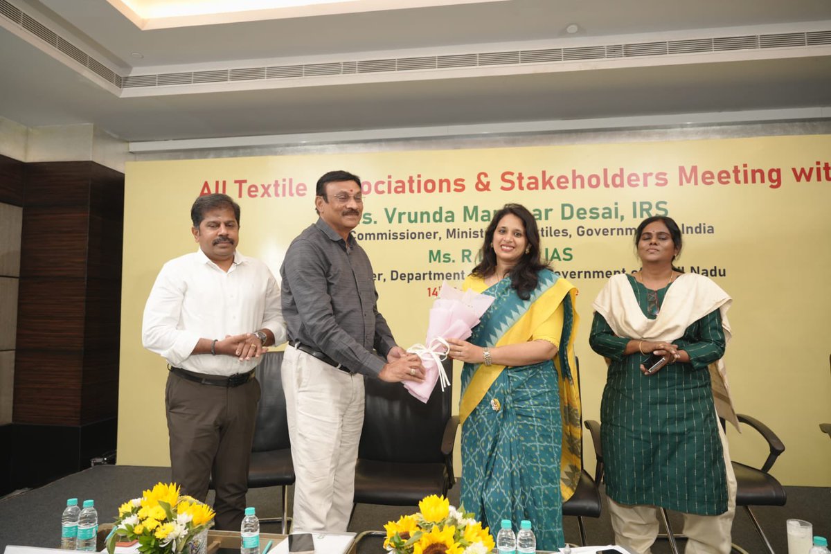 Textile Commissioner tweet media