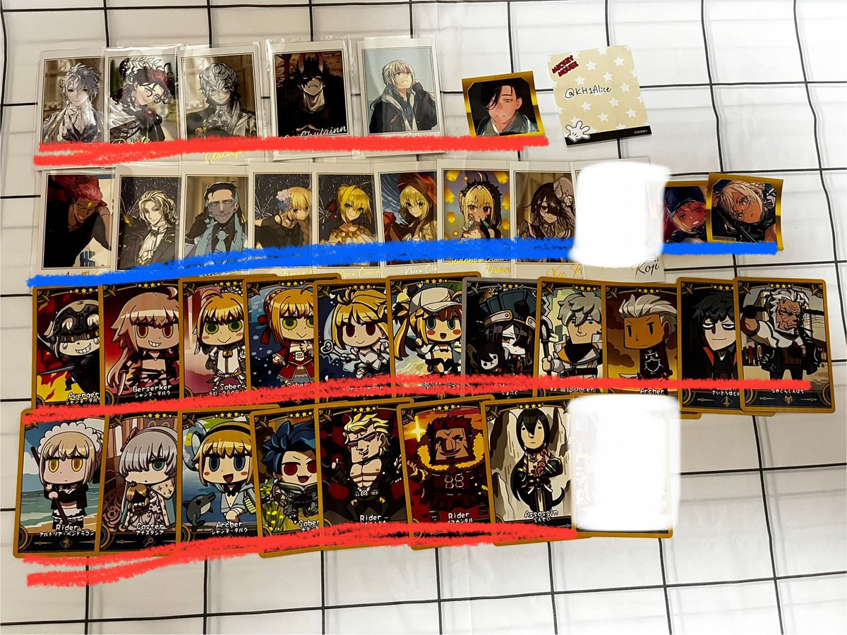KH1Alice's tweet photo. 譲渡 交換 最終再臨展 FGO 編成画面風カード ポートレイト fainal journey
【出】
画像1〜4

【求】
画像5

詳細は画像6に記載しております。
検索からもお気軽にお声掛けください。

よろしくお願い致します。 https://t.co/np4cm2aspu