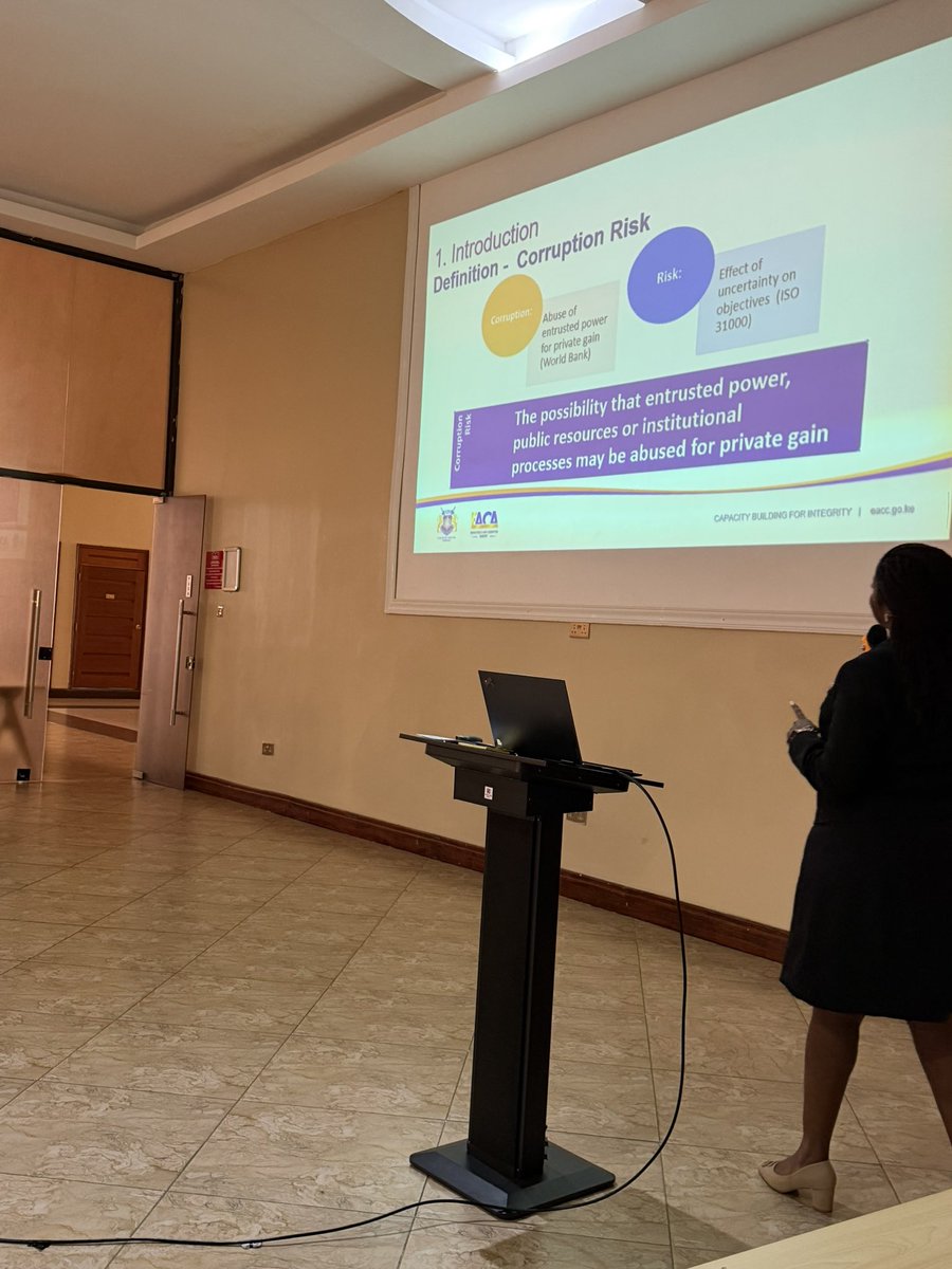DrMwikali's tweet photo. A productive and insightful session at the EACC Training for Board’s Risk and Audit Committee centered on enhancing transparency, compliance and effective governance in leadership and institutional management.
#EACC #Governance #LeadershipMatters #RiskAndAudit #Transparency https://t.co/zMEAXx3x0q
