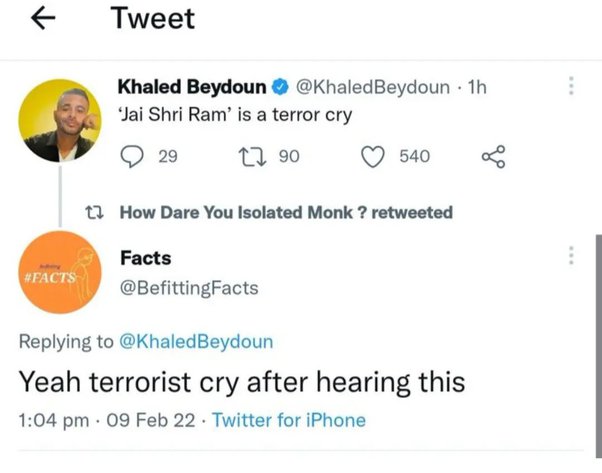 Hindutva Don tweet media