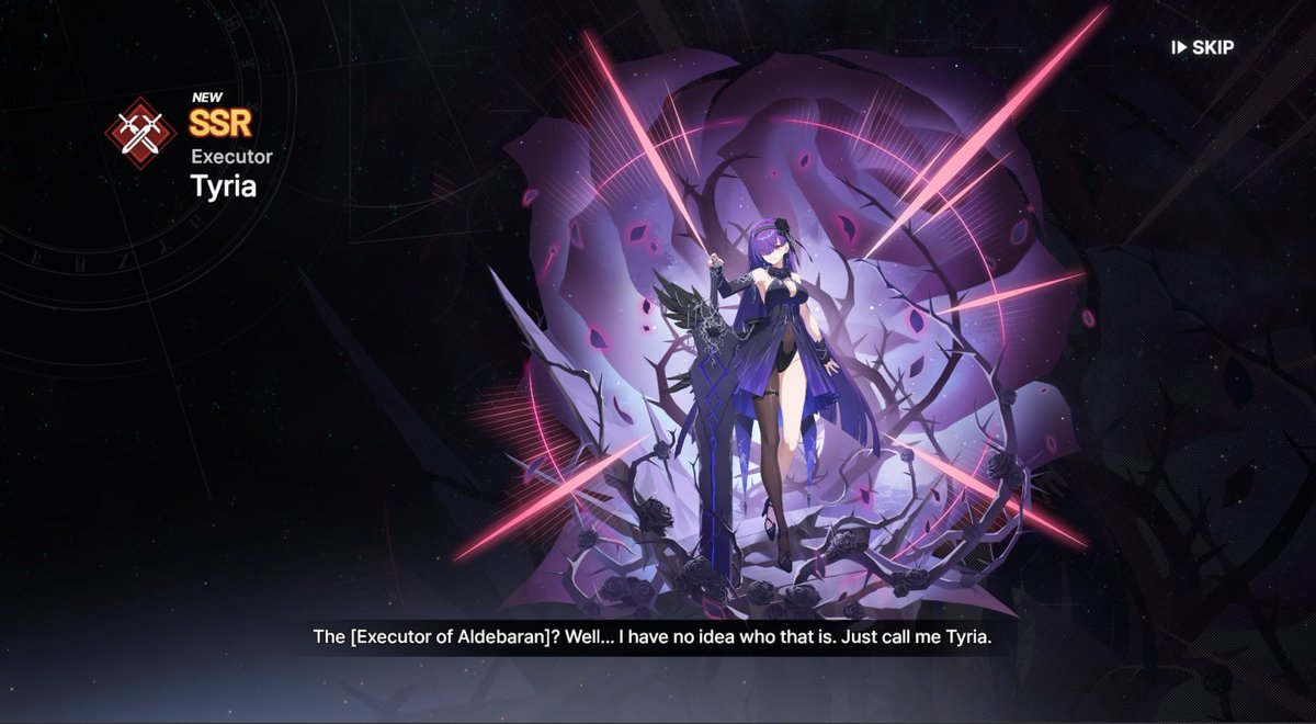 Shbairo's tweet photo. somehow got these 2 when the rates for cosmics is so low, also got bunny char from a fake out, took 90 for 5 ssrs (kyra isnt worth bragging about), arcana in 10 even though its a reused universal 6% atk/crit rate https://t.co/uvqKRHmlst