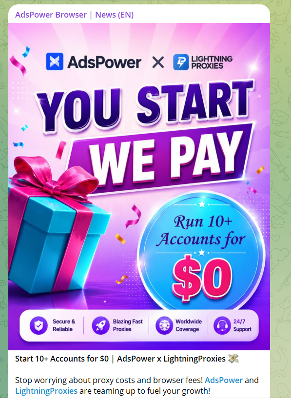AdsPower Browser tweet media