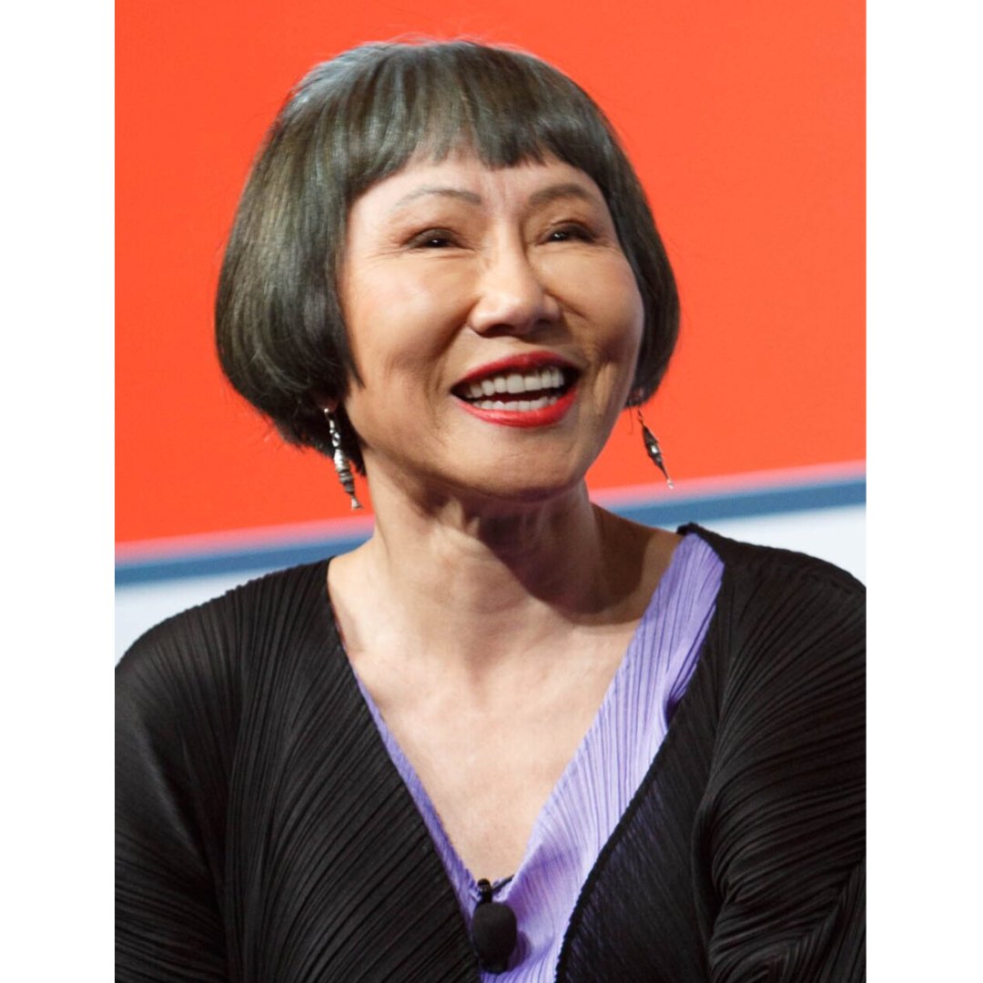 mscottauthor1's tweet photo. Celebrate #AsianAmericanPacificIslander month: Chinese American Author #AmyTan. Let's take pride in our diverse ethnic heritages. We're all proud Americans and will not be erased. https://t.co/2dTxQsbTxP