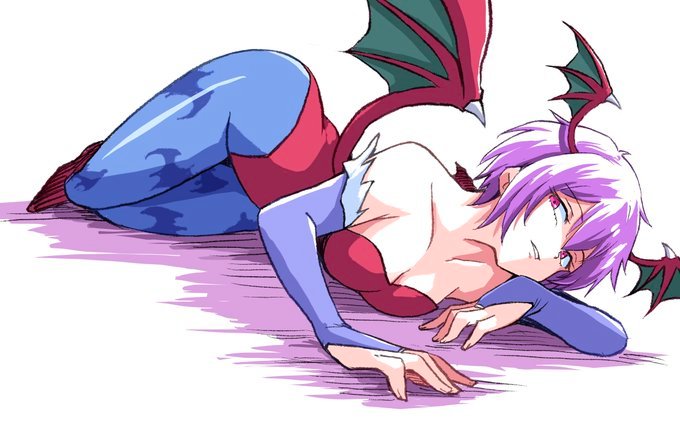 CuteVioletDemon's tweet photo. Lilith knew exactly what she was doing, the naughty little succubus presenting herself, hip raised, she even let out a soft, teasing giggle. "Hehe… You've been staring for a while now, are you just going to keep staring? Or are you going to come play with me?" https://t.co/tQJcNtOcVb