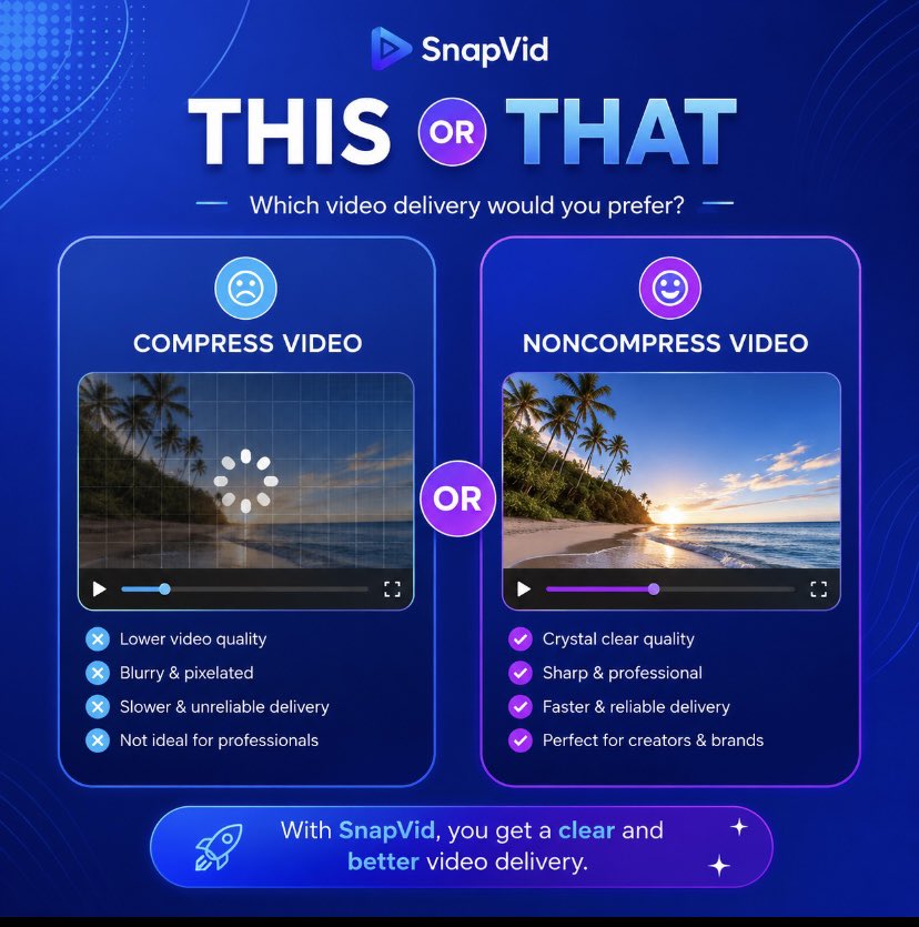 SnapVid tweet media