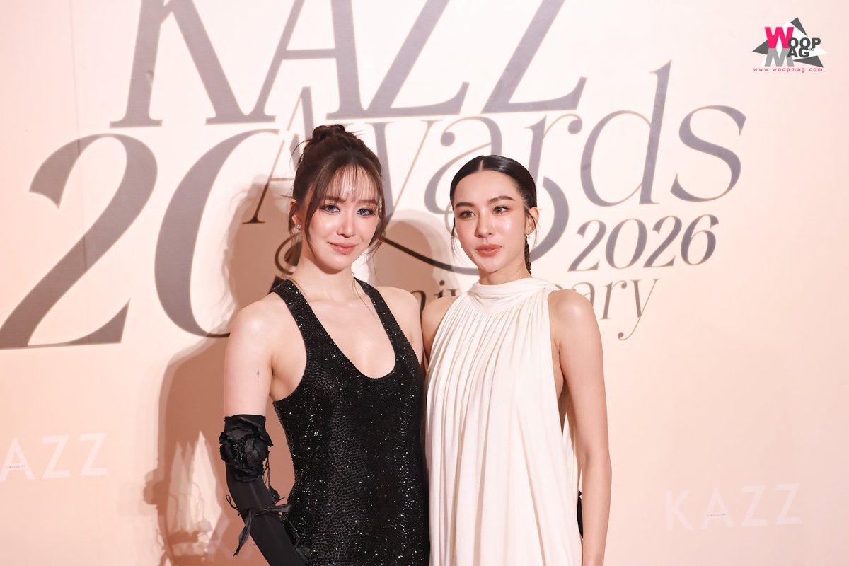 woopmag's tweet photo. “เอนจอย-จูน” ในงานประกาศรางวัล “KAZZ AWARDS 2026”

ENJOYJUNE X KAZZ AWARDS 2026
#KAZZAWARDS2026xEnjoyJune
#Enjoyjune #เอนจอยจูน  
#KAZZAWARDS2026 https://t.co/AW4SkGOaBF