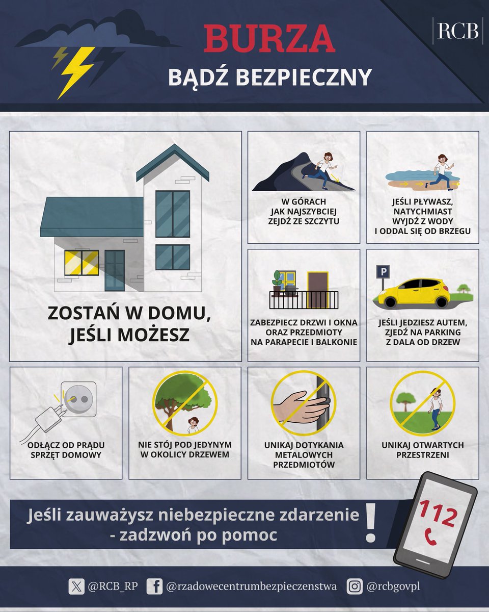 Rządowe Centrum Bezpieczeństwa tweet media
