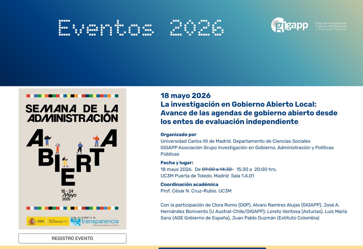 GIGAPP Iberoamérica tweet media