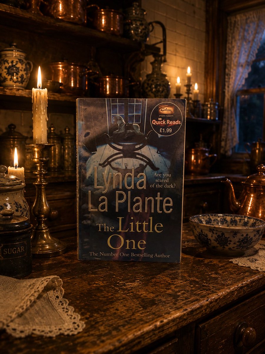 LibLadyDarllen's tweet photo. Lunch (not) in the library today was reading ‘The Little One’ @LaPlanteLynda. A #QuickRead full of suspense, spooky and chilling! @simonschuster https://t.co/5Ptd9TGYyE