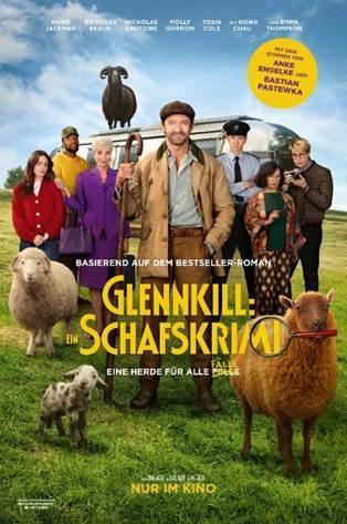 ASerissa's tweet photo. Ab 14.05.2026 im Kino: "Glennkill:Ein Schafskrimi" (#TheSheepDetectives) Schafe ermitteln in einem Mordfall und stellen sich dabei sehr klug an-Meine Rezension: 
https://t.co/hzek2gpL1W

#Film #Besprechung #Rezension #Kino #HughJackman #Glennkill #LeonieSwann #Schafskrimi #Schafe https://t.co/vx3indyeUz