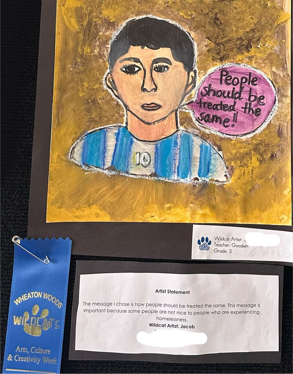 Ms_Dematatis's tweet photo. More art from Wheaton Woods Art, Culture &amp; Creativity Week! @WWESPrincipal1 https://t.co/iL2Ov2oZoi