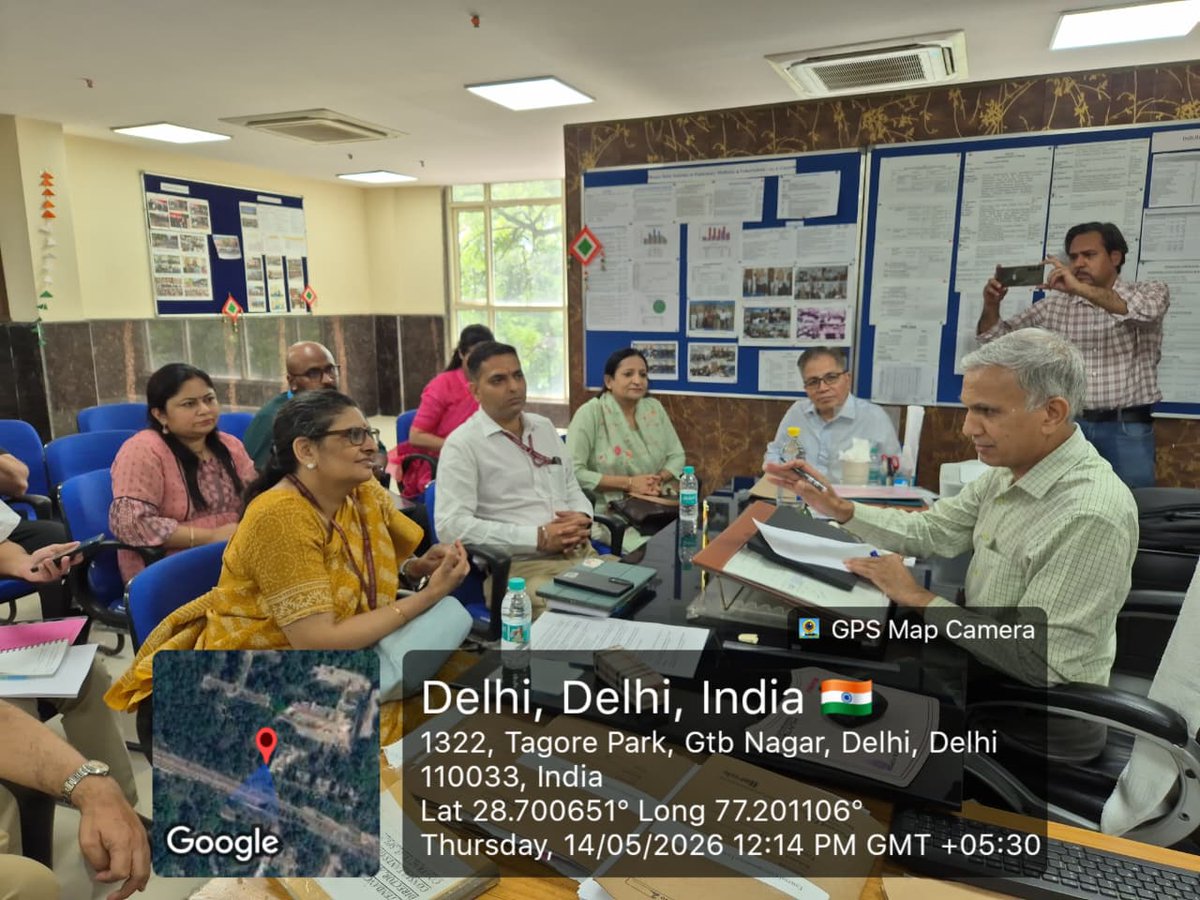 DelhiStateNTEP's tweet photo. Dr. Shobini Rajan, DDG (TB), MoHFW, GoI visited RBIPMT &amp; Chest Clinic KCC today for the supportive supervision of the #TBMuktBharat Abhiyaan. The visit focused on strengthening implementation and accelerating efforts towards a TB-free India.
@MoHFW_INDIA @TbDivision @NHM_Delhi https://t.co/7fchGWnIOf