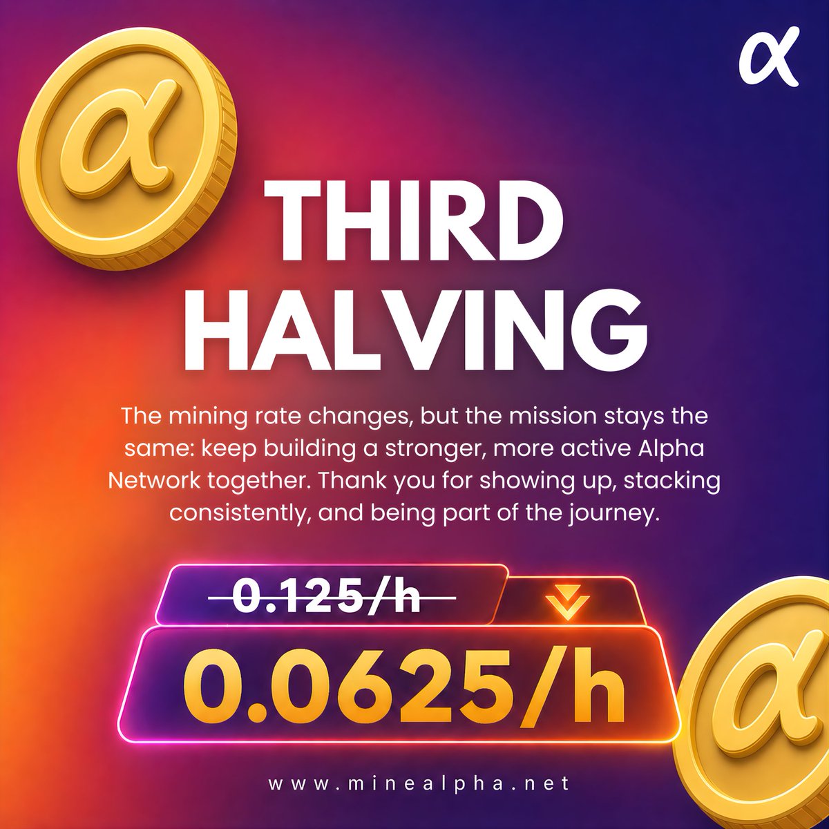 Alpha Network tweet media