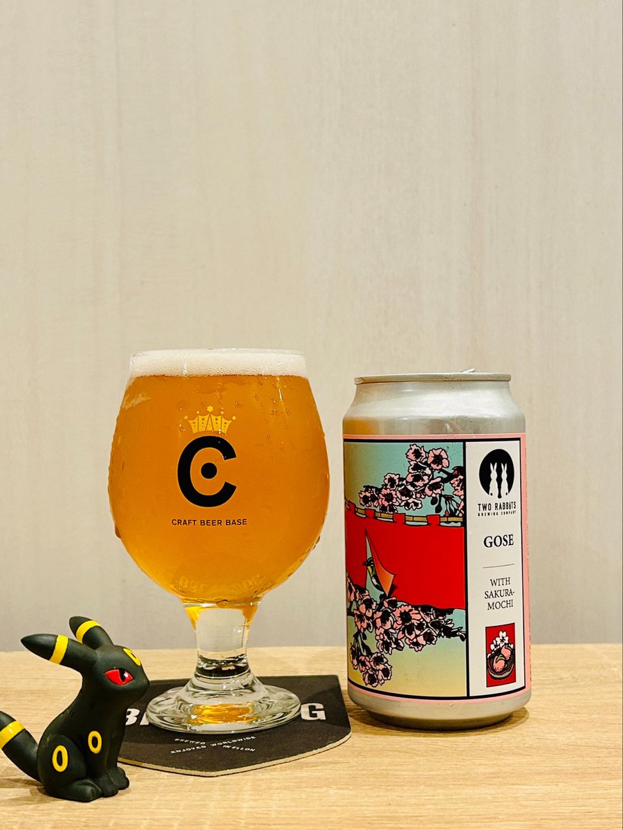 TWO RABBITS『GOSE WITH SAKURA-MOCHI』 Abv 4.5% / ゴーゼ すごい