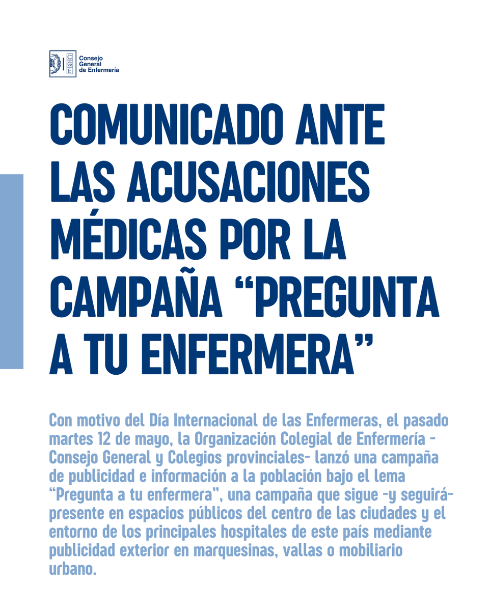 Consejo General de Enfermería tweet media
