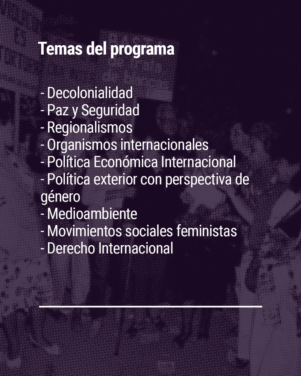 Relaciones Internacionales FLACSO Argentina tweet media
