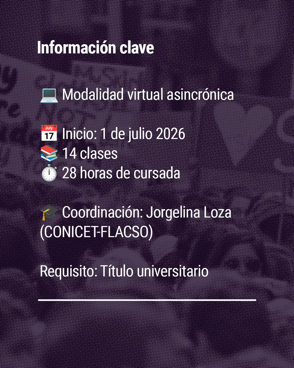 Relaciones Internacionales FLACSO Argentina tweet media