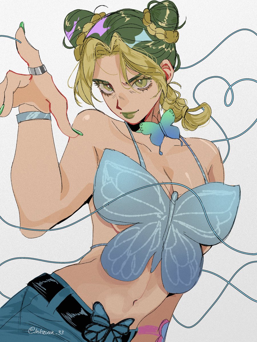 inkarun_33's tweet photo. #jolyne #jjba 🦋 https://t.co/5Lzk0iNxdG