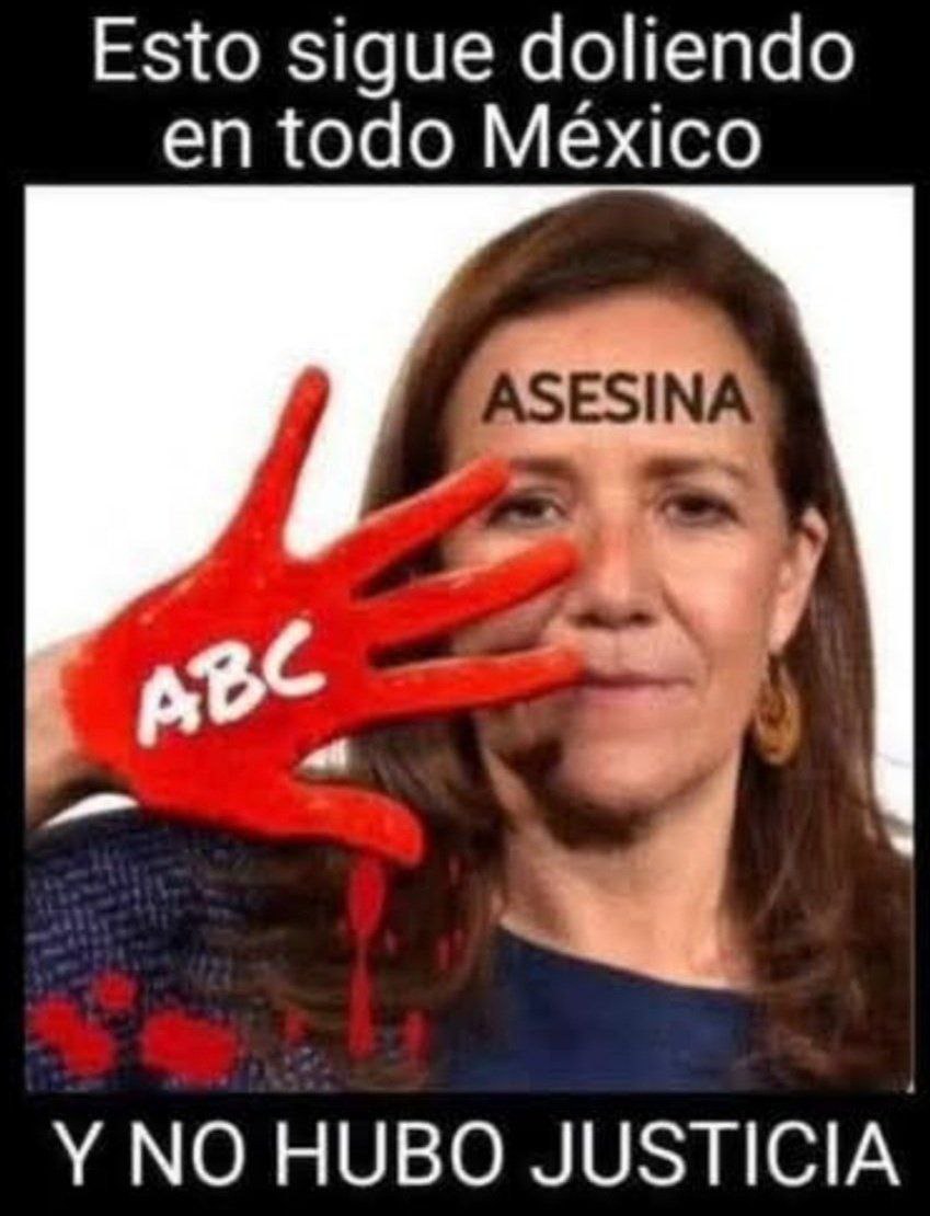 Fernycv's tweet photo. @Mzavalagc @MaruCampos_G Ahora resulta que la cómplice del carnicero de Michoacán alias Felipe Calderón se indigna, no cabe duda que los narco panistas tienen memoria selectiva. https://t.co/AhOOEHI1Hi