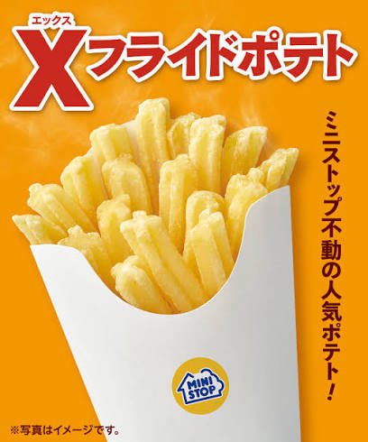今日はXフライドポテト🍟 #Xフライドポテト #うまい