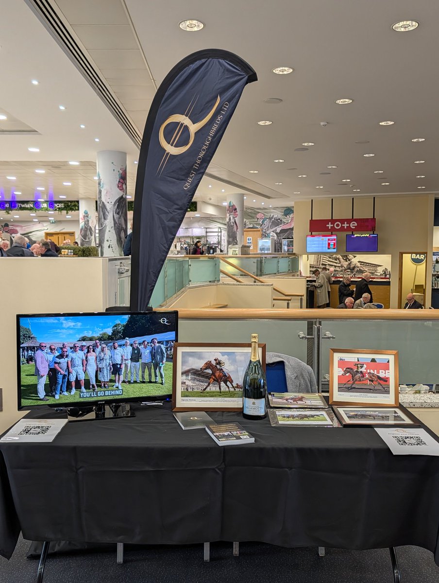 QThoroughbreds's tweet photo. We are at @yorkracecourse today, in the Ebor Stand on the ground floor. 🏇🏻

Come and see us for a chat about syndicate racehorse ownership. ⚫🟡🏆 https://t.co/i3k7IcfVnv