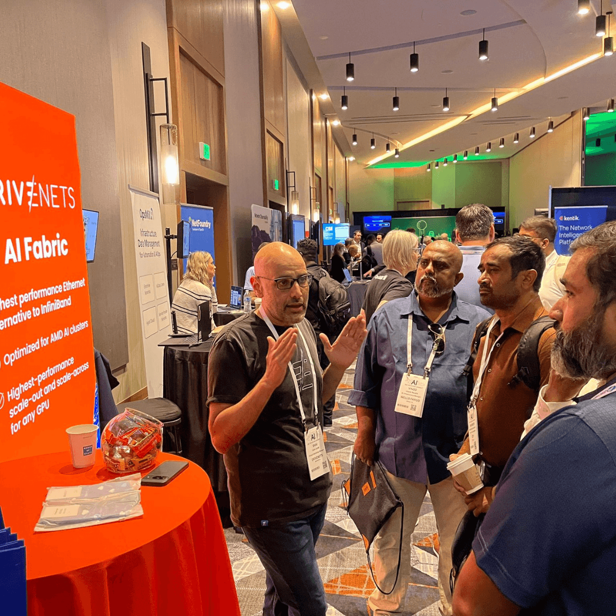 drivenets's tweet photo. Is the network the hidden bottleneck holding back AI cluster performance?

Let's meet at the @ONUG_  AI Networking Summit

📍 DriveNets stand 41
🗓 March 13-14, 2026 - Frisco|Dallas

Hear our presentation!
🎤 The Most Important Part of Your AI Cluster Isn’t What You Think

📅 May 14 | 12:30-12:40 pm CT
Sani Ronen will break down the building blocks of AI clusters and how the most critical parts can be optimized for peak performance