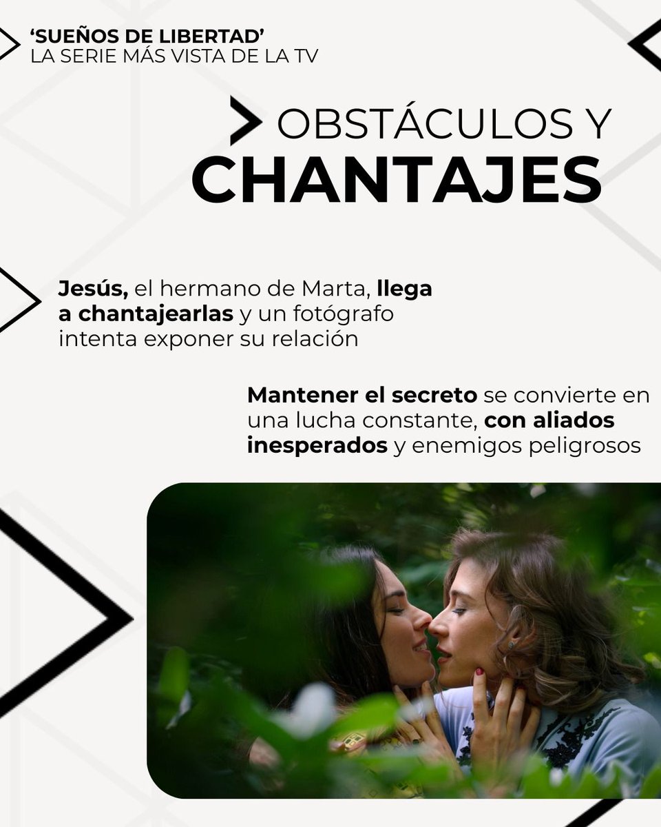 atresmediacom's tweet photo. Obstáculos, chantajes... ¡las #MAFIN han vivido de todo! 😅

Tras la huida de Fina a Argentina, su amor se puso a prueba. ¿Cómo será su reencuentro en @SuenosLibertad_? 😊 https://t.co/mlznV0FphW