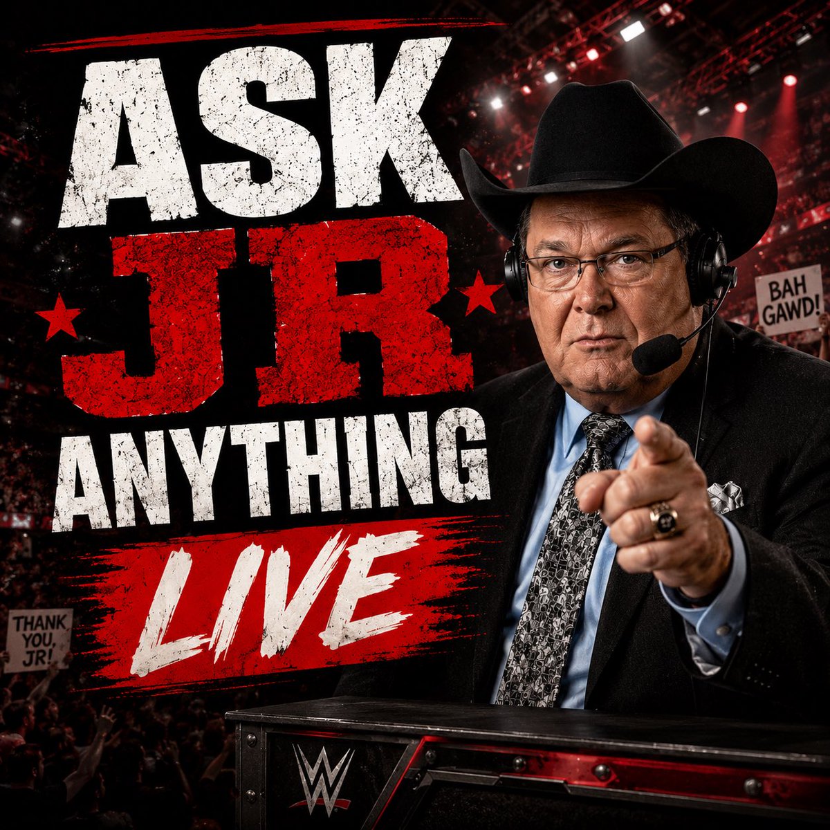 Grilling JR with Jim Ross tweet media