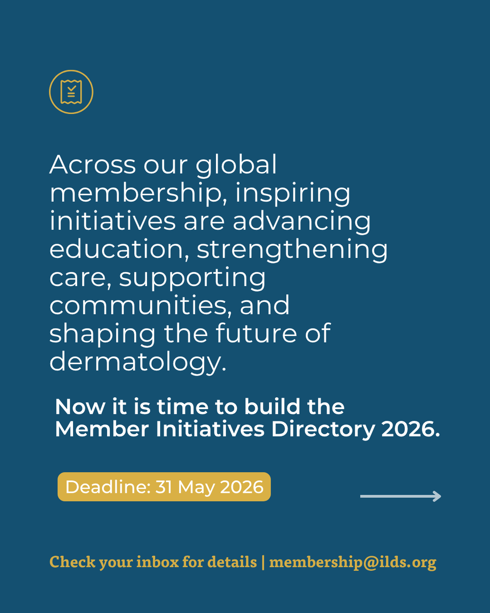 International League of Dermatological Societies tweet media
