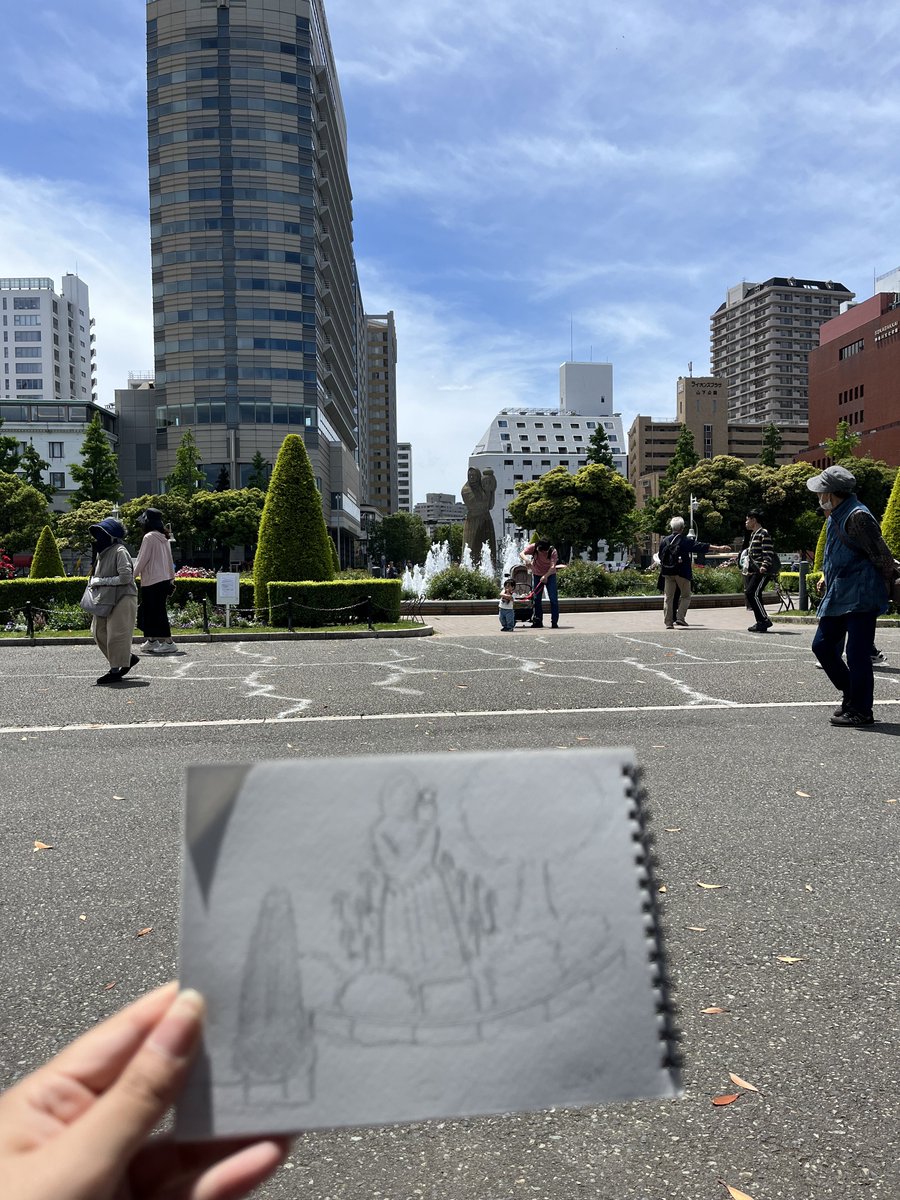 scriptacaelis's tweet photo. 山下公園きれいですよね！ https://t.co/6PqsqYyE8f