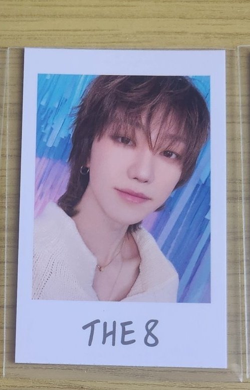 chia913's tweet photo. SEVENTEEN セブチ YAKUSOKU ファンミ ペンミ トレカ  インスタントフォト 交換

譲　画像1 THE8 

求　画像2 👑ジョシュア

郵送にて交換📮
ご自身の物の画像添付の上、お気軽にお声がけください🙇 https://t.co/UltBx8VyKd