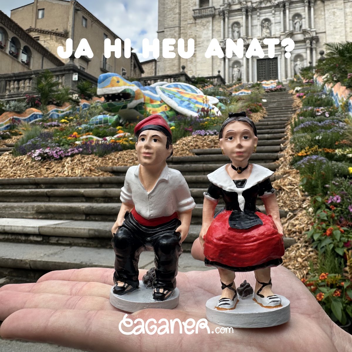 caganers's tweet photo. Girona, Temps de Flors.
Els nostres caganers també hi han passat.
Ja hi heu anat? 🌸
#TempsdeFlors #Girona https://t.co/sQs9aCOZi9