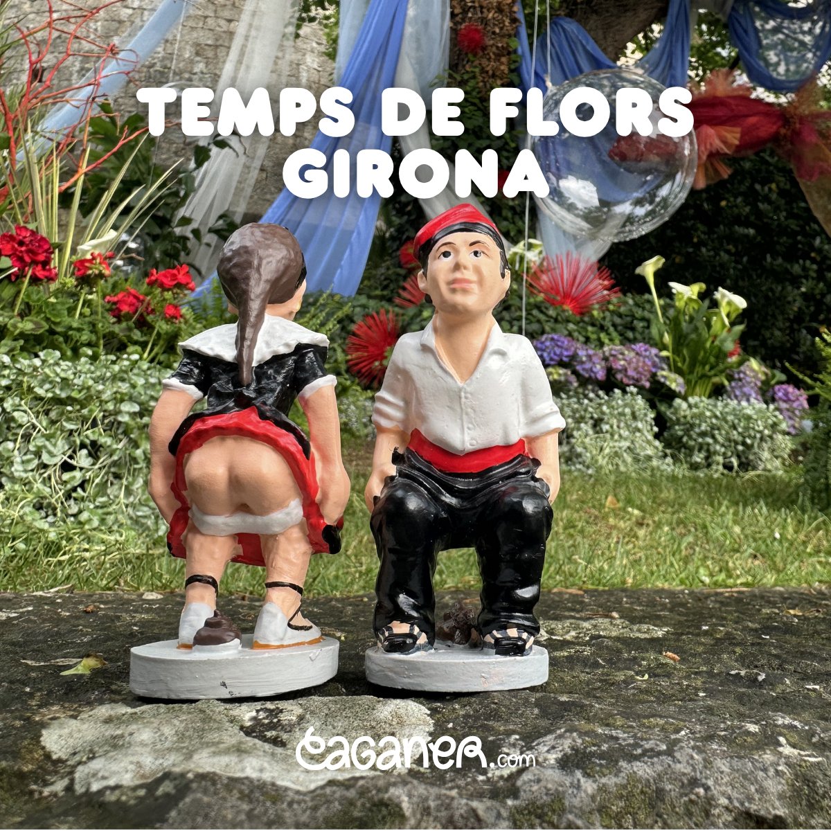 caganers's tweet photo. Girona, Temps de Flors.
Els nostres caganers també hi han passat.
Ja hi heu anat? 🌸
#TempsdeFlors #Girona https://t.co/sQs9aCOZi9