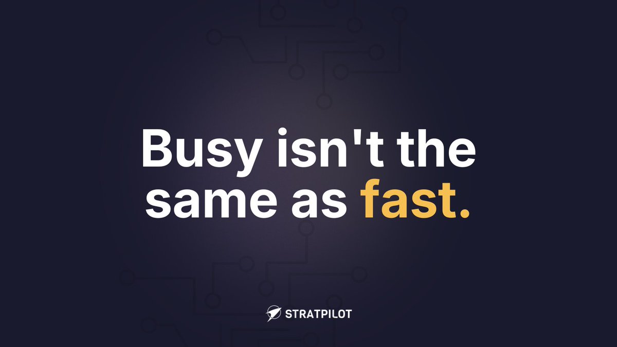stratpilotai's tweet photo. If your team feels busy but execution is slow, it's almost never effort — it's fragmentation. Information lives in too many places.

One intelligent layer. All your systems. Plain-language answers.

See how it works → https://t.co/JNIKVlFI6S

#TechEx #FutureOfWork #SMB https://t.co/gBD95jz98a