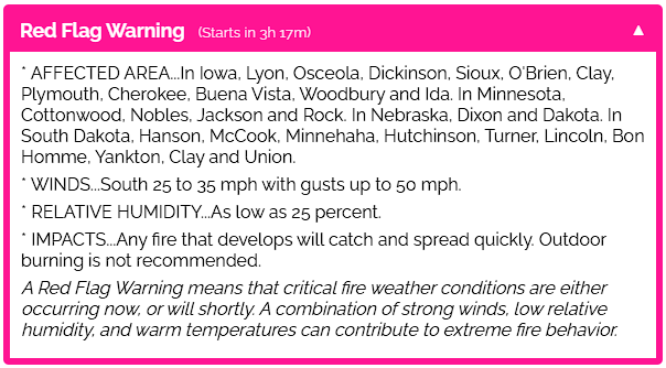 Dickinson County (Iowa) Emergency Management tweet media