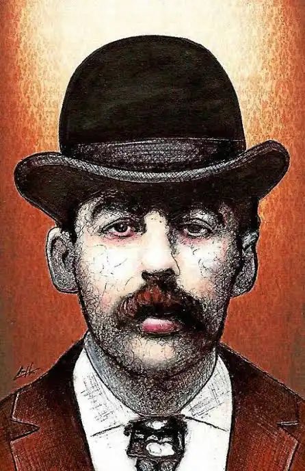 ghostops666's tweet photo. @wired4wonder Herman Webster Mudget aka H.H. Holmes is believed to have done similar things including selling the skeletal remains of victims to dr's and schools for study not so much for financial gain but to dispose of bodies. The quintessential psychopath https://t.co/ZEx6VASrCq