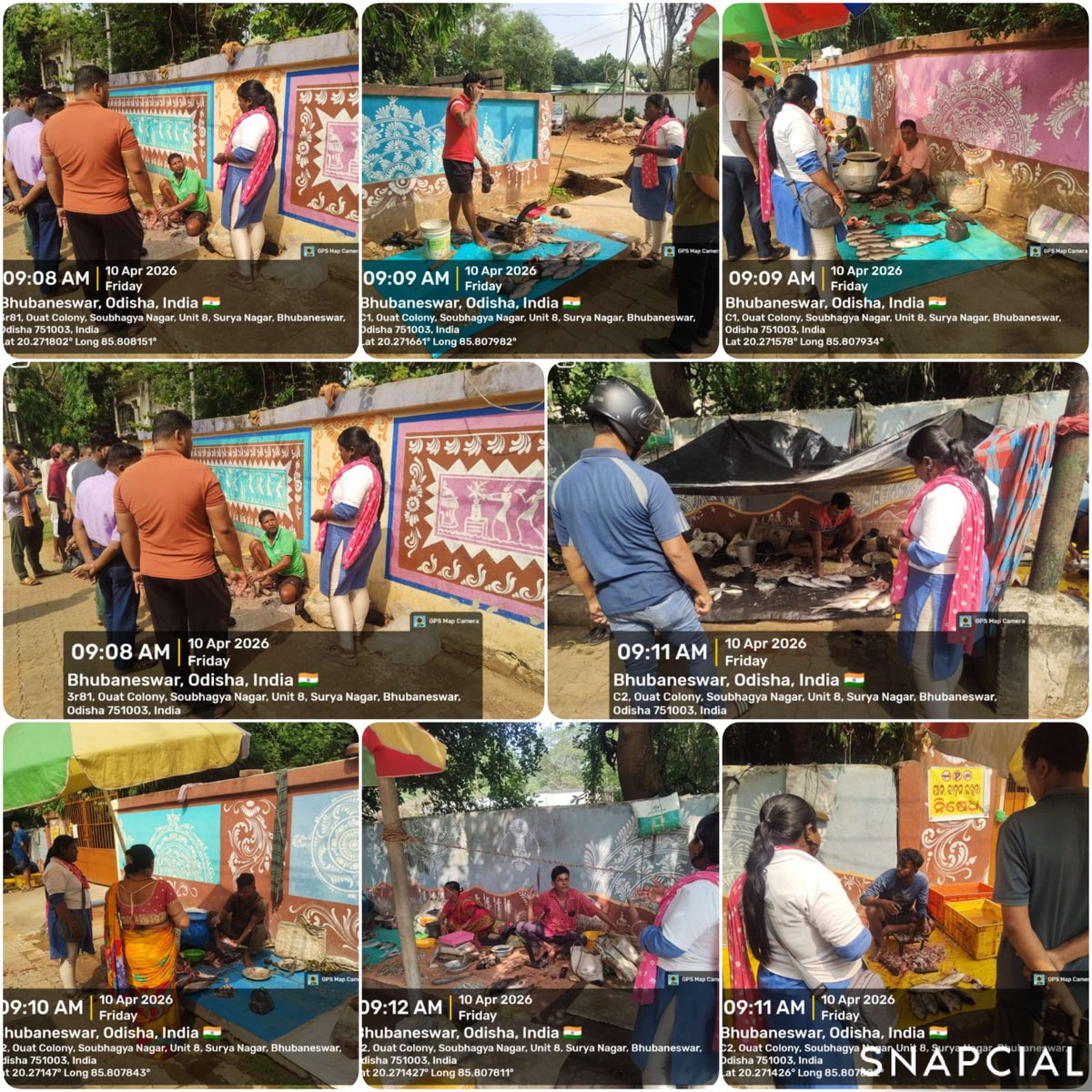 VikashIndia1's tweet photo. The IEC Team conducted an awareness campaign at Krushi Vihar Fish Market, Ward No. 48, encouraging vendors not to litter outside and to hand over waste to collection vehicles for proper disposal.
@bmcbbsr #SwachhSurvekshan #WasteManagement #CleanBhubaneswar #BMC #TeamVikash https://t.co/hj7Fq2n80q