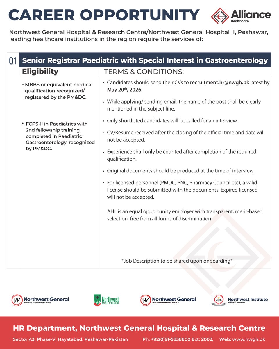 Northwest General Hospital and Research Centre tweet media