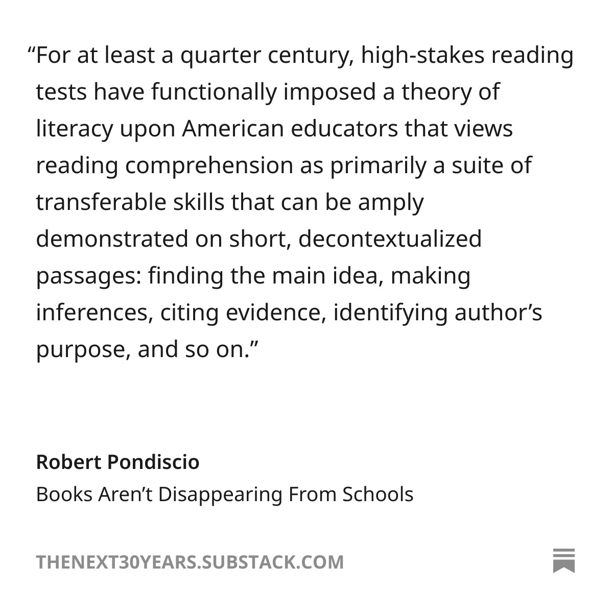 Robert Pondiscio tweet media