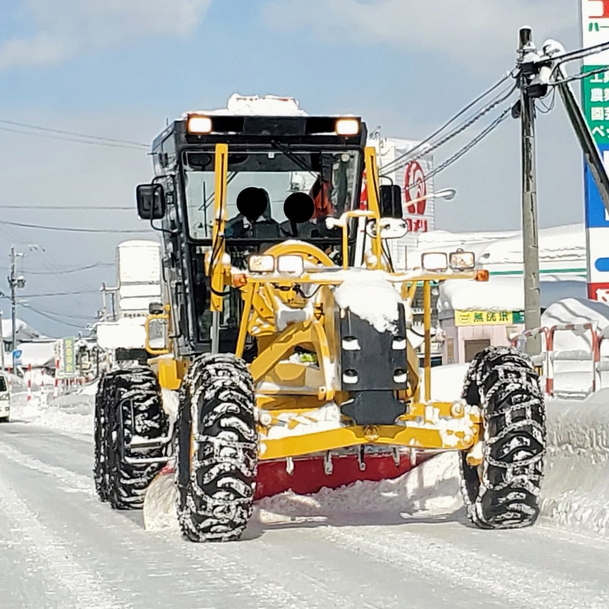 コマツ GD655-3Y0 (3.71m級 除雪仕様) #今日の重機